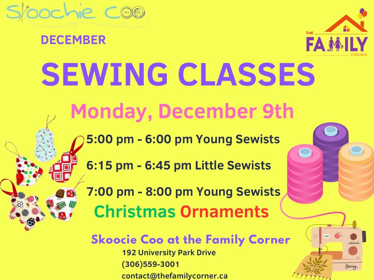 Sewing Classes by Skoocie Coo @The Family Corner