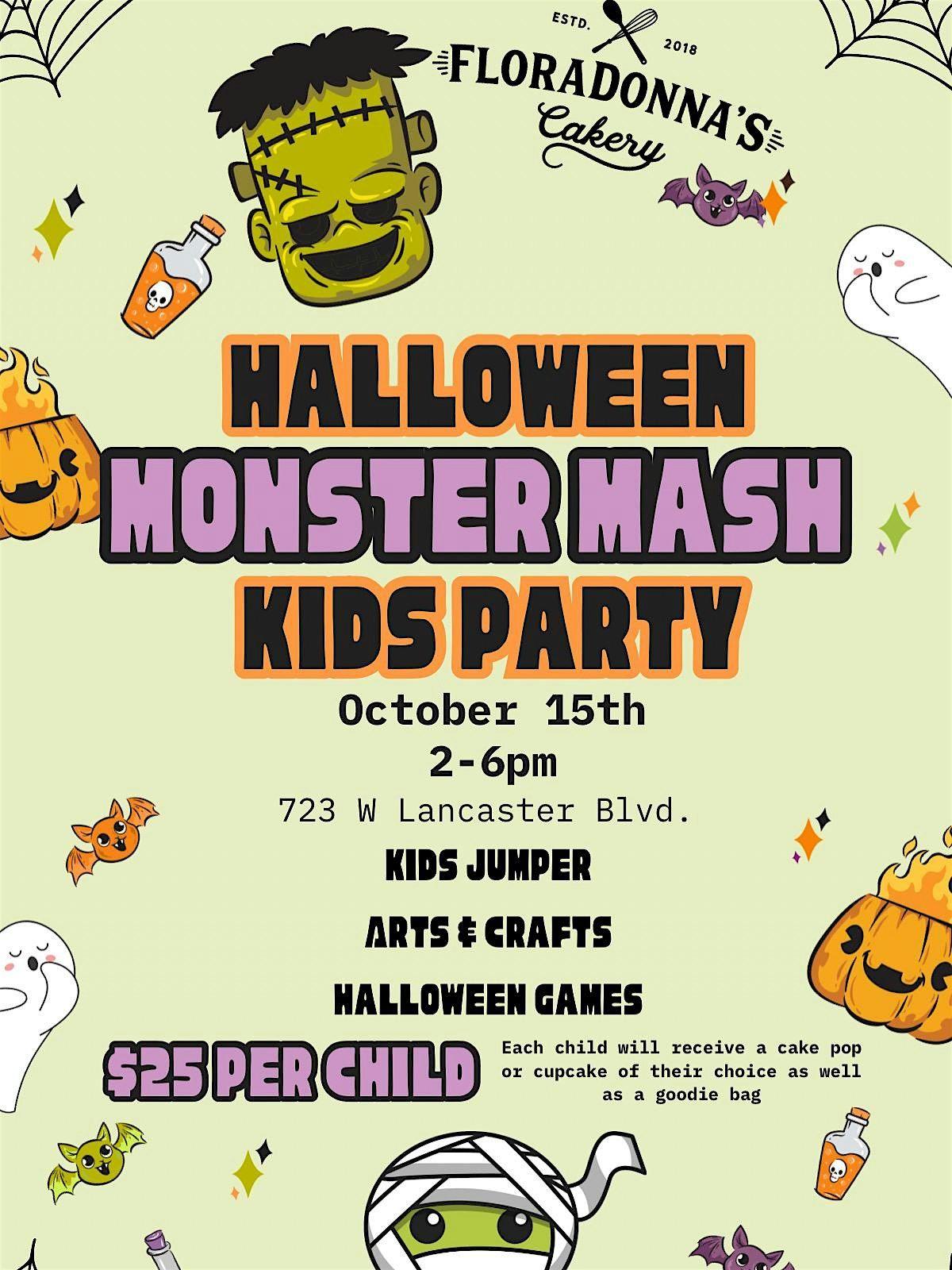 Monster Mash Kids Halloween Party