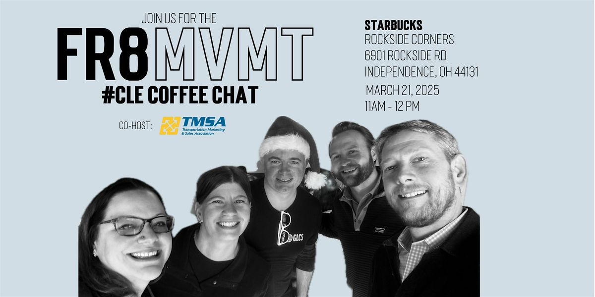 March #CLE FR8 Coffee Chat