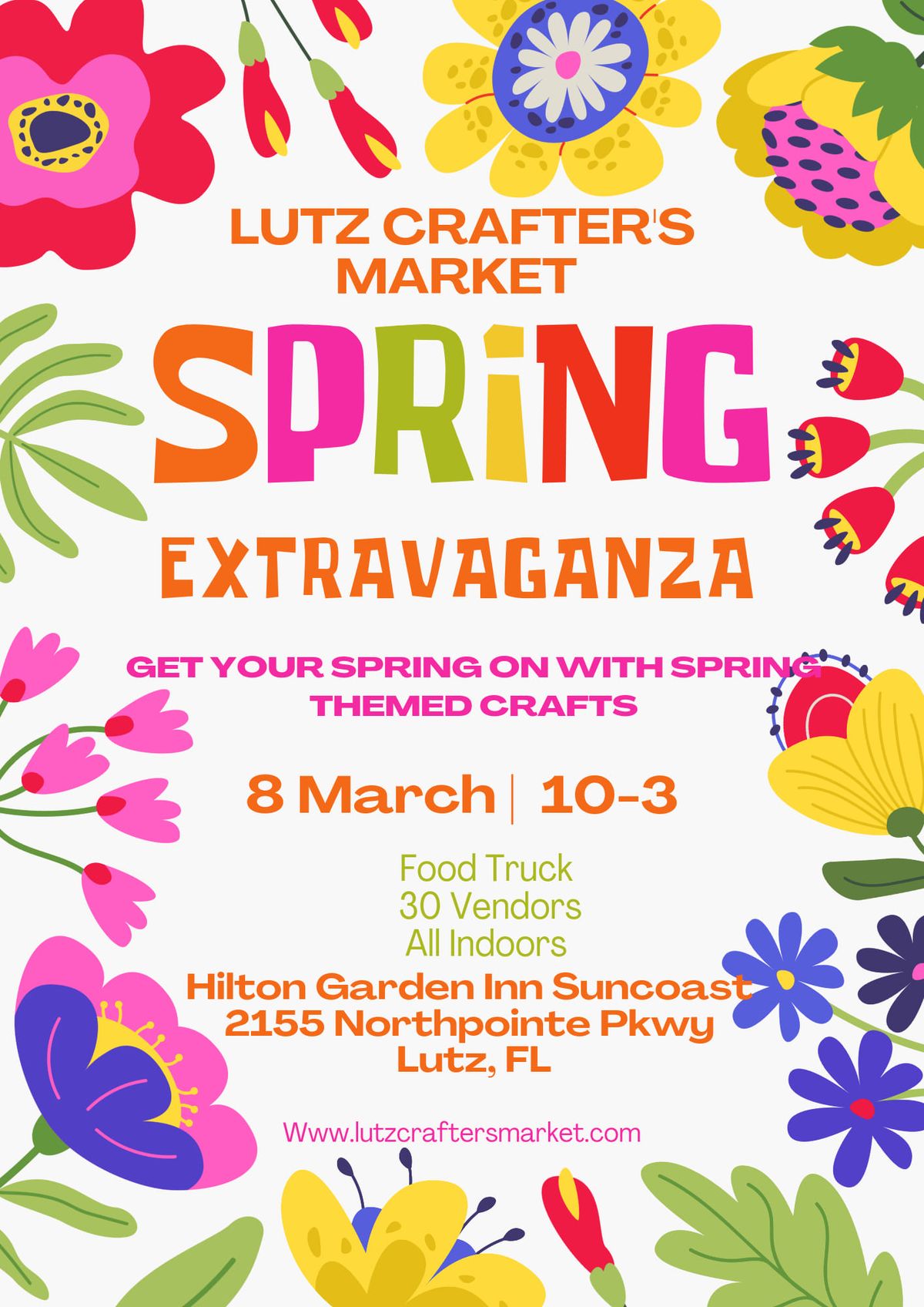 Lutz Crafter's Market Indoor Spring Extravaganza 