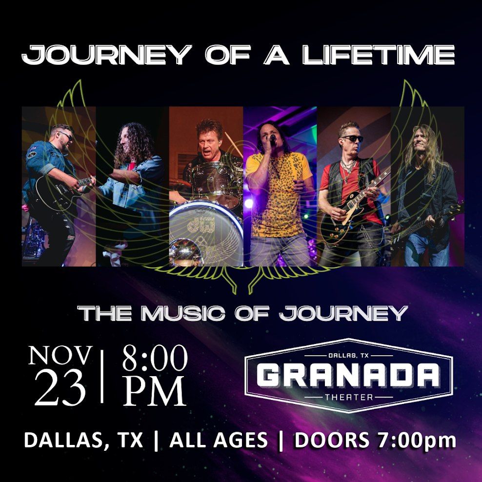 Journey Tribute - Journey Of A Lifetime Tribute Band | Granada Theater | Dallas, TX