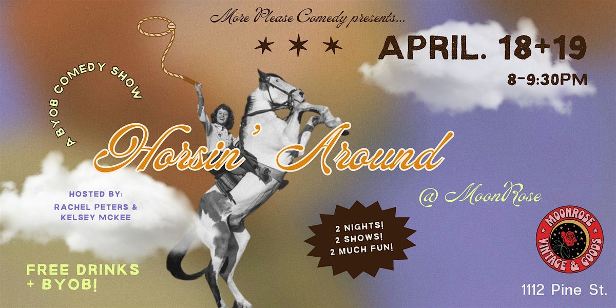 Horsin\u2019 Around at MoonRose Vintage!