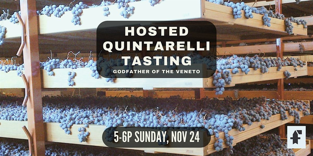 Members Only: Hosted Quintarelli Tasting