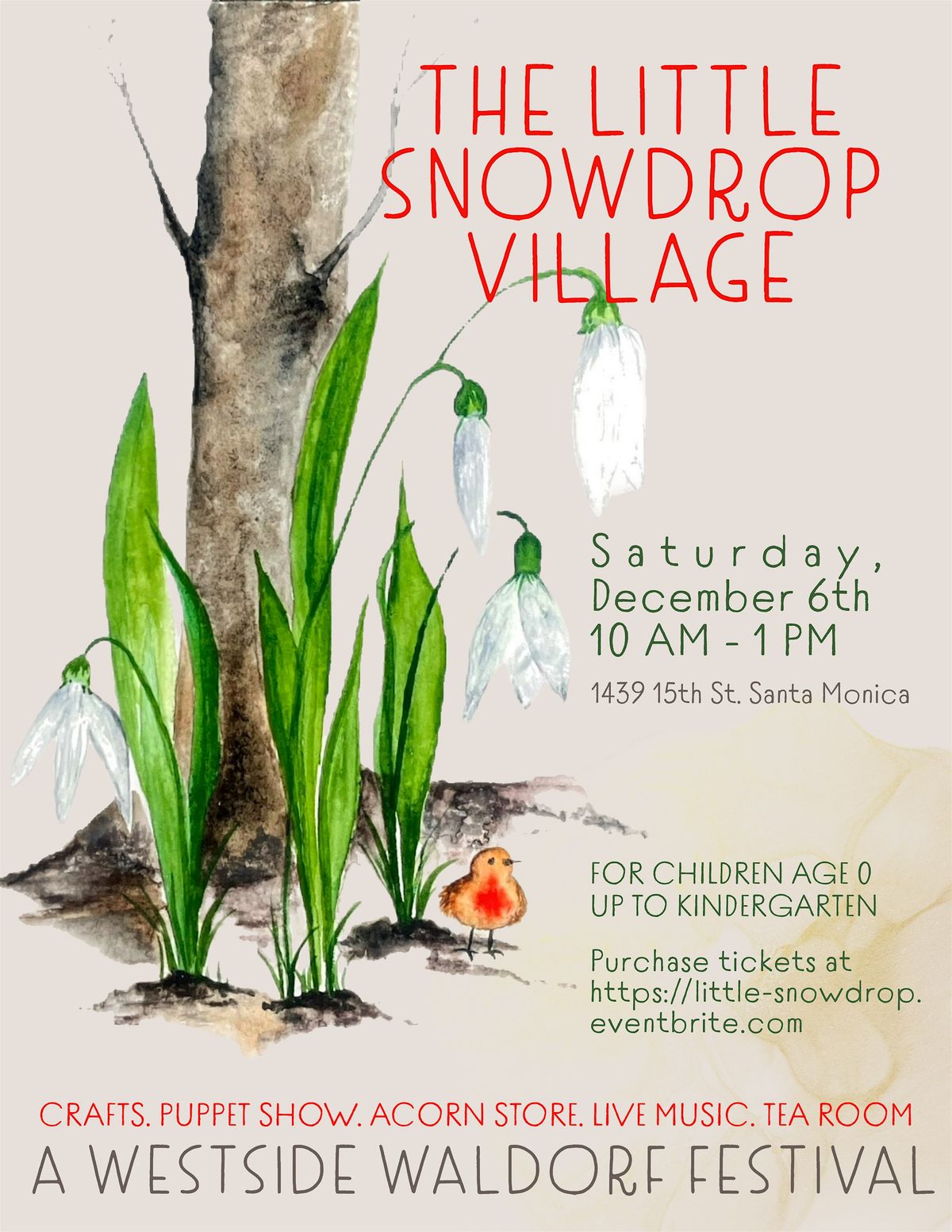 The Little Snowdrop Village