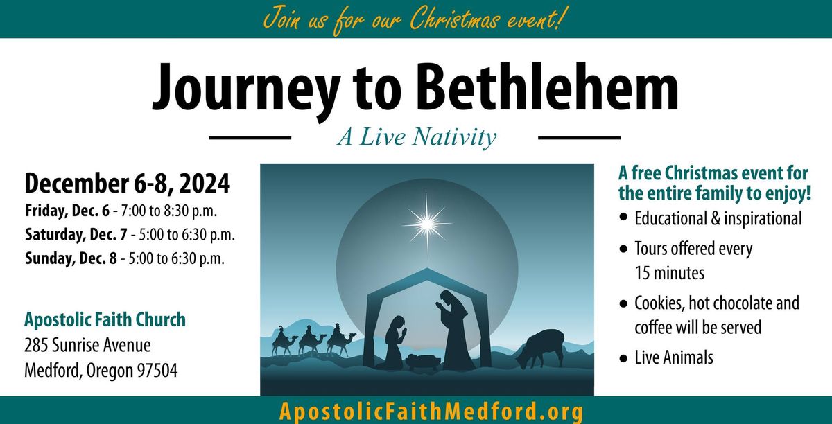 Journey to Bethlehem - A Live Nativity