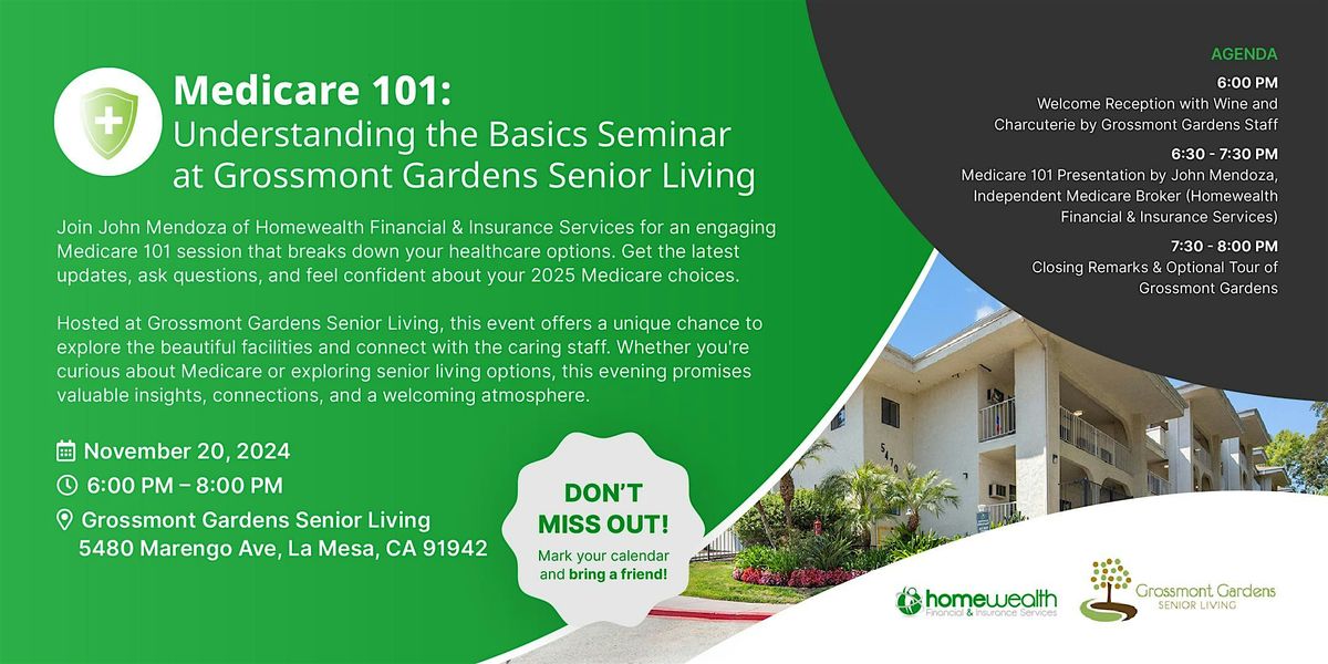 Medicare 101: Understanding the Basics Seminar