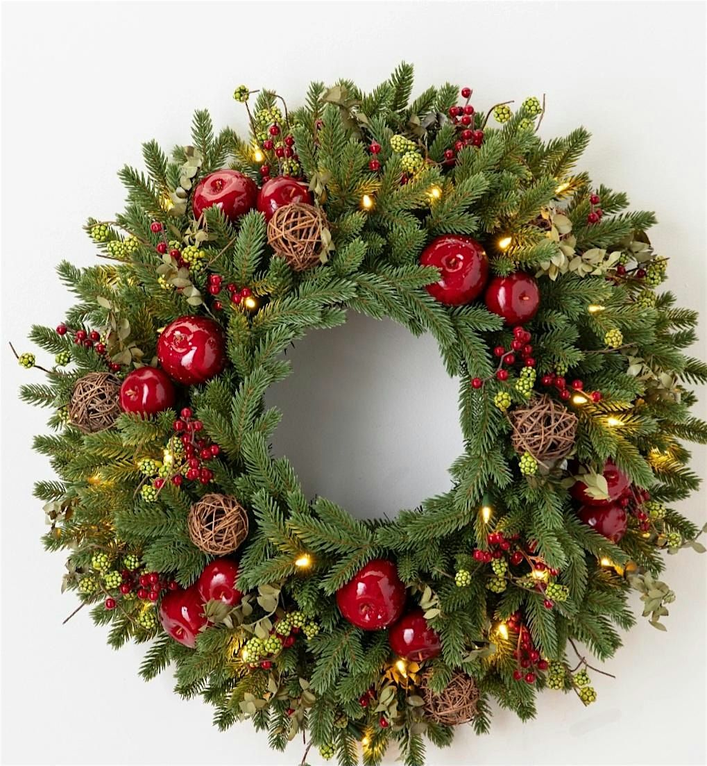Christmas Wreath Workshop.