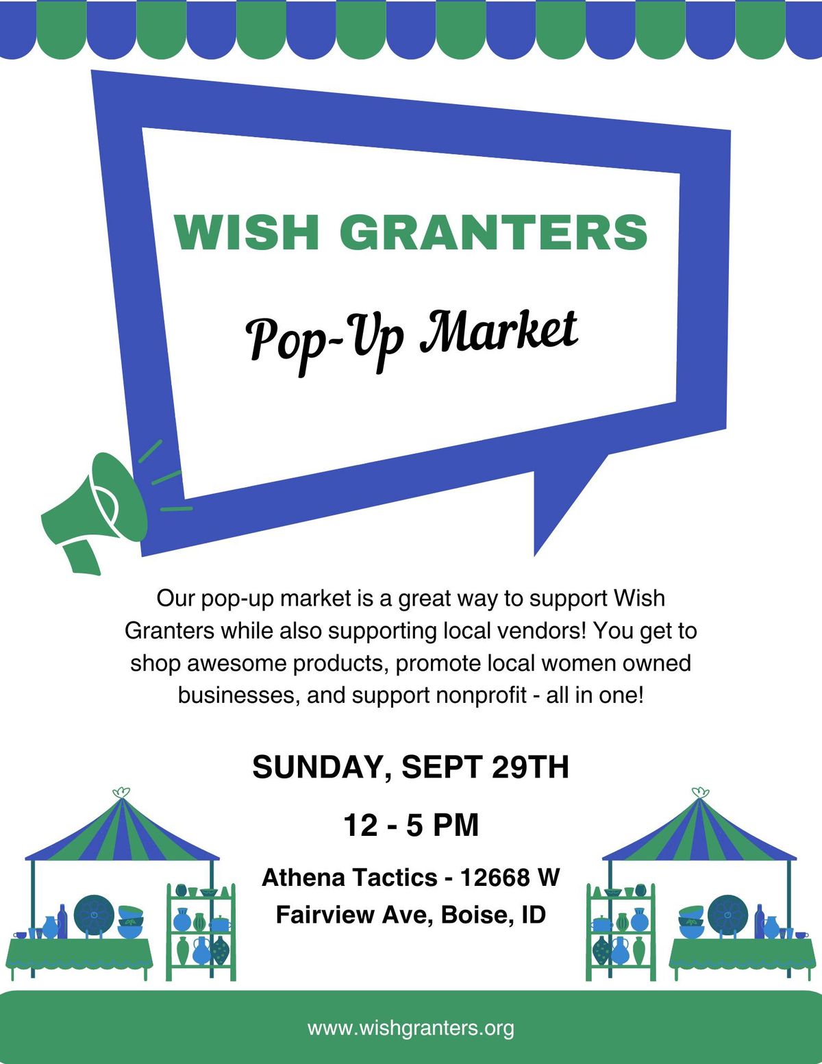 Wish Granters Pop-Up Market