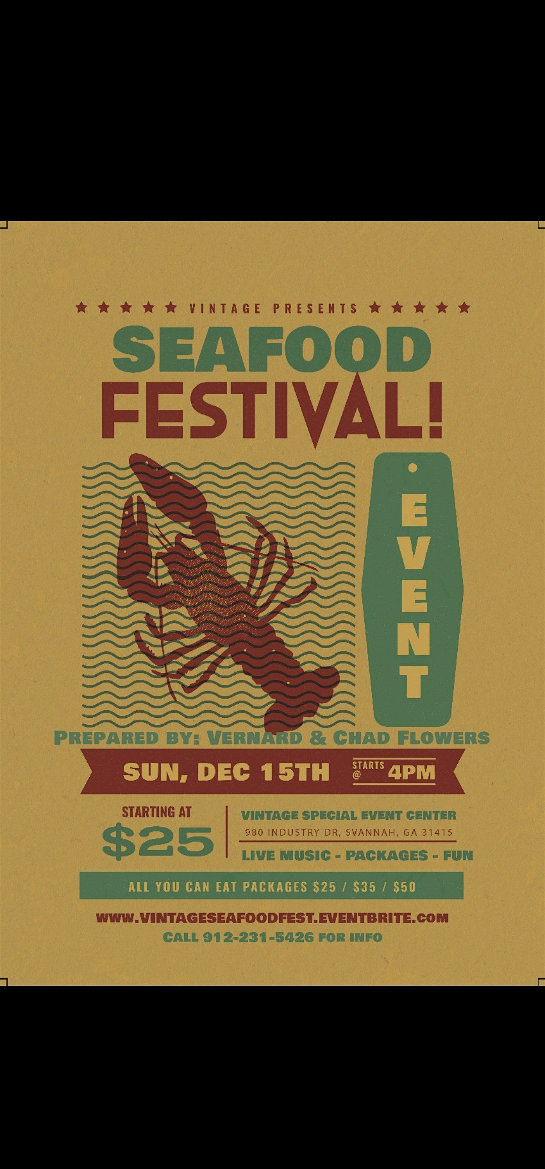 VINTAGE SEAFOOD FESTIVAL