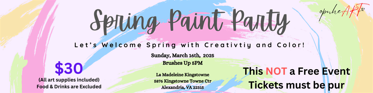 Spring Paint Party