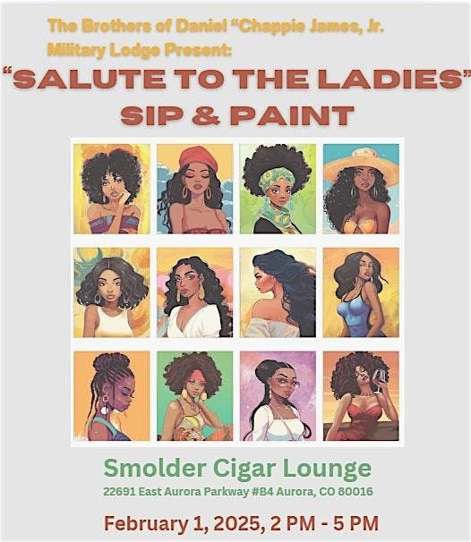 D.C.J. #27 Presents:"Salute to the Ladies"  Paint & Sip