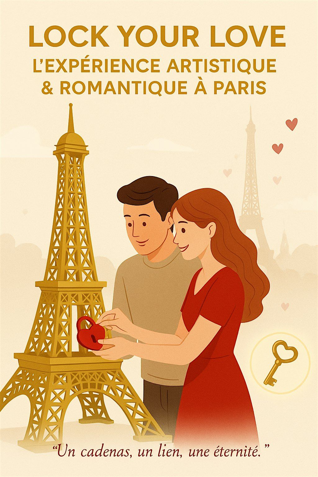 Lock Your Love \u2013 L\u2019exp\u00e9rience artistique & romantique \u00e0 Paris