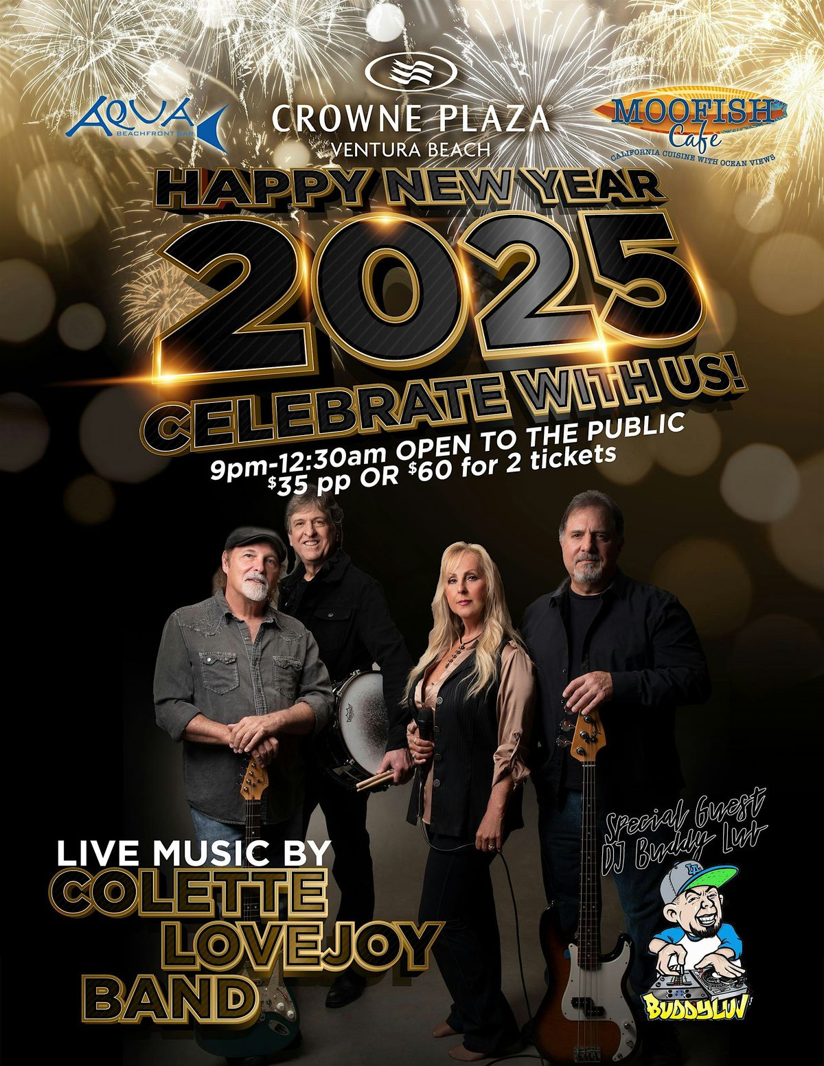 Shake It Into 2025: NYE Party with the Colette Lovejoy Band!