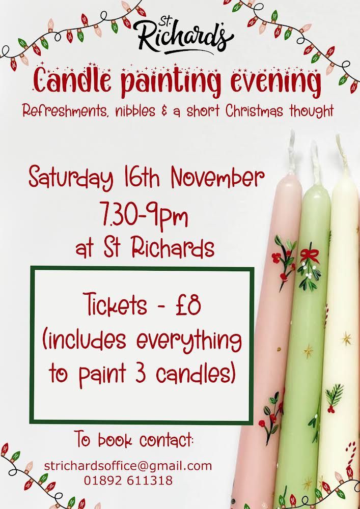 Christmas Candle Painting Evening