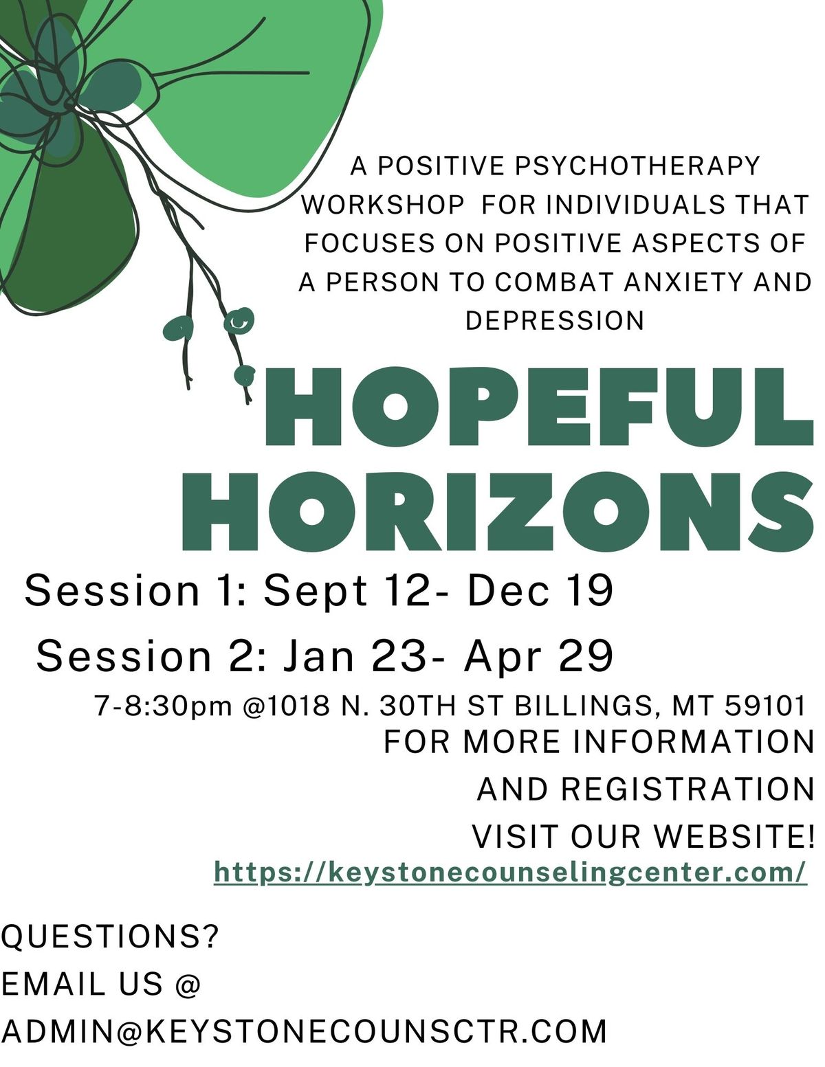 Individual Therapy Workshop