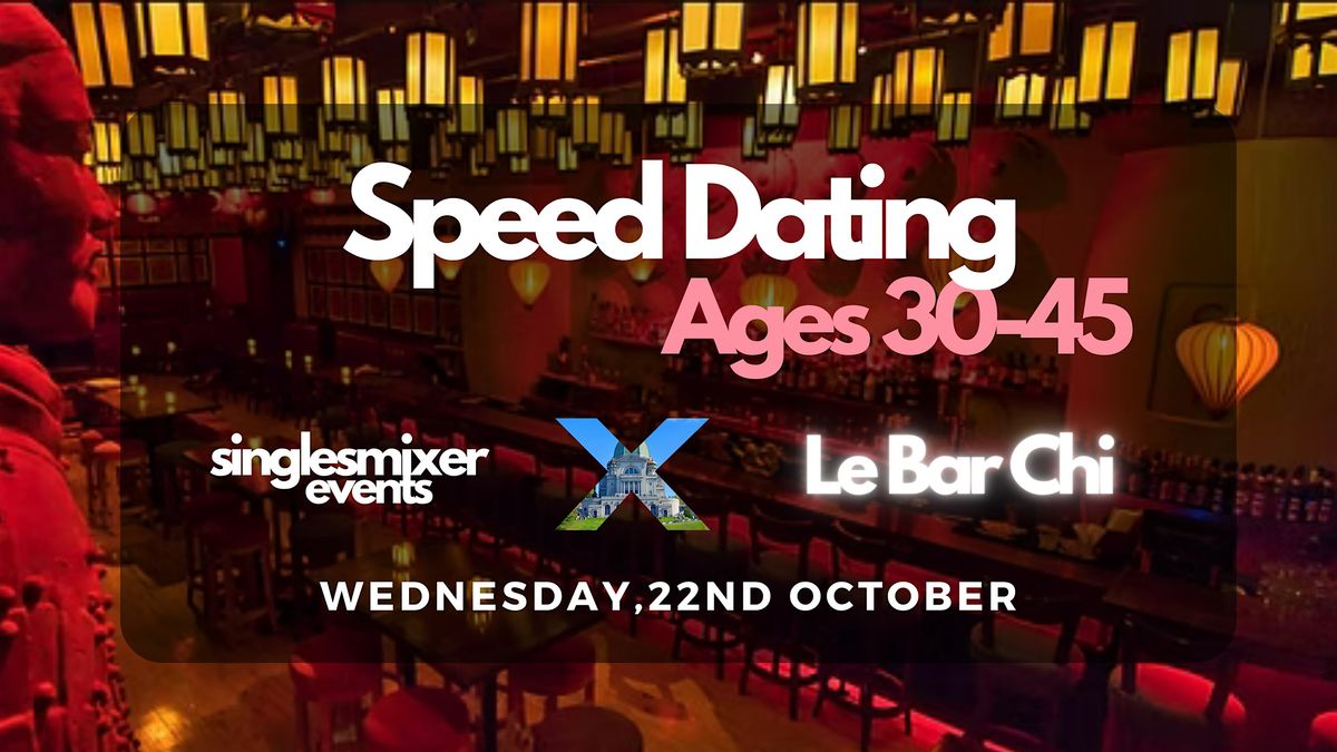 Montreal | Speed Dating | Ages (30-45)