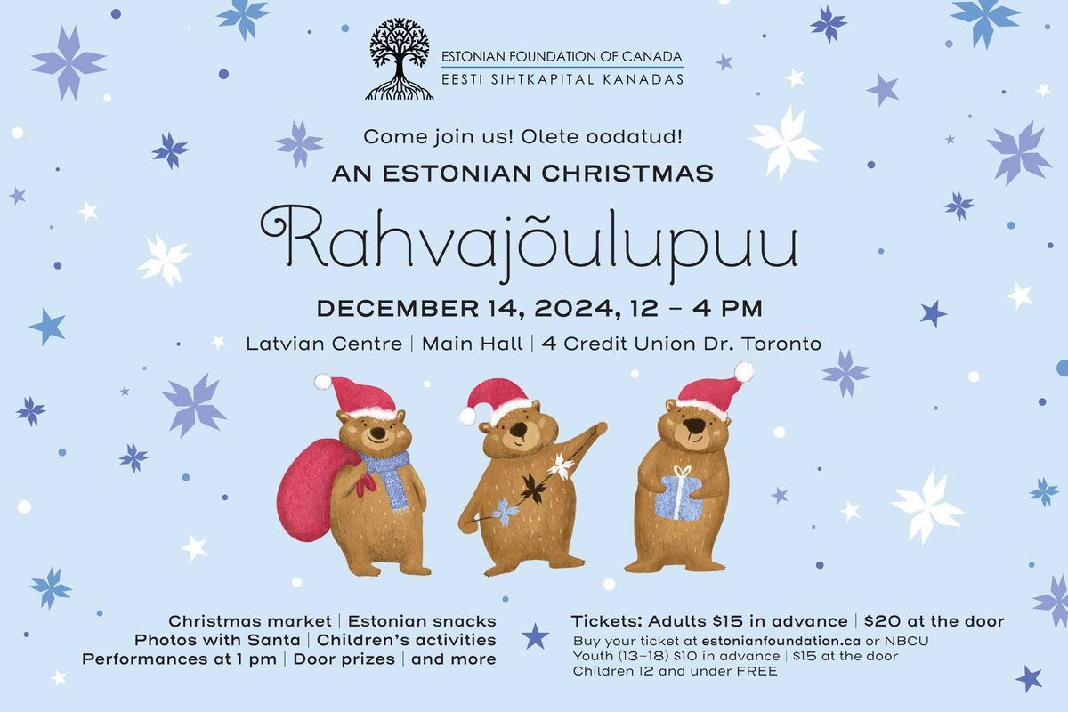 EFC's An Estonian Christmas and Rahvaj\u00f5ulupuu 2024