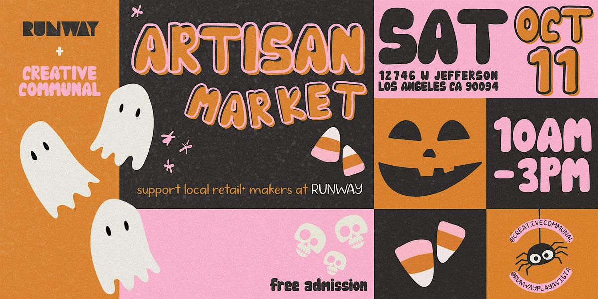 October Artisan Market @ RUNWAY Playa Vista