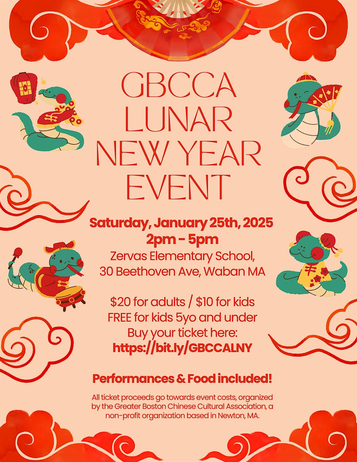 Lunar New Year Event - Greater Boston Chinese Cultural Association