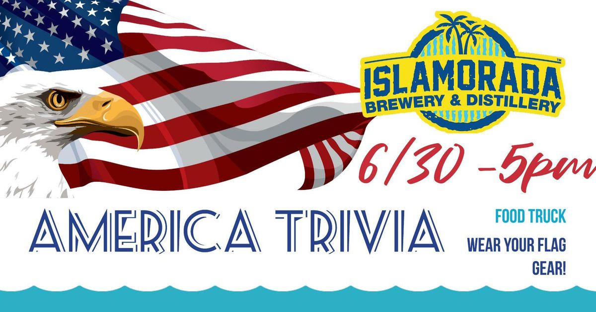 Made in America Trivia with JD Sound Productions!