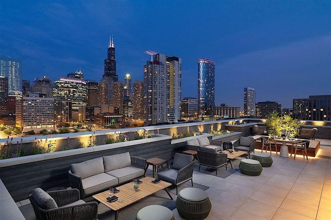 All White Attire R&B Vs House RoofTop Party @ Vu (Chicago)