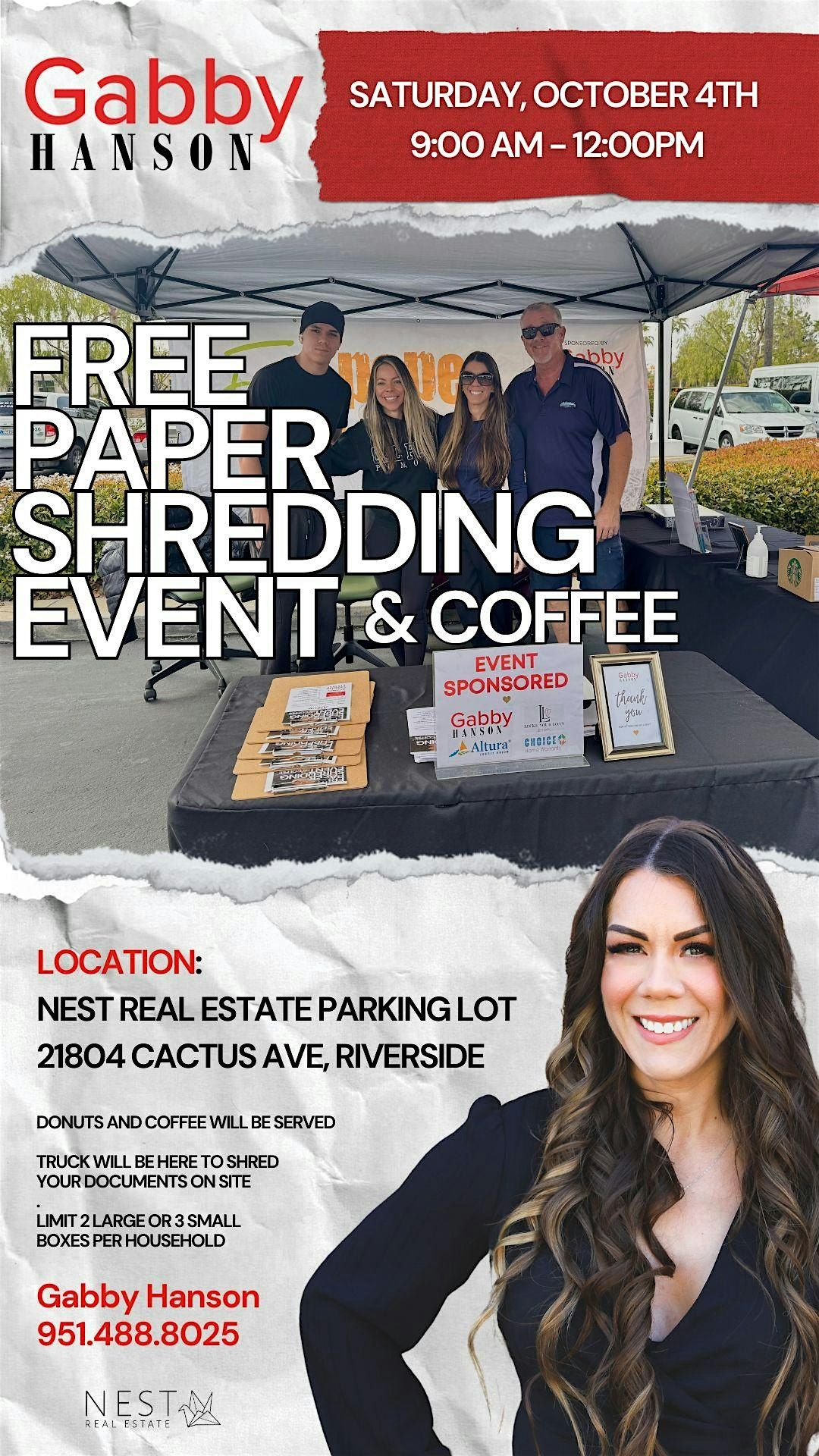 Free Paper Shredding Event