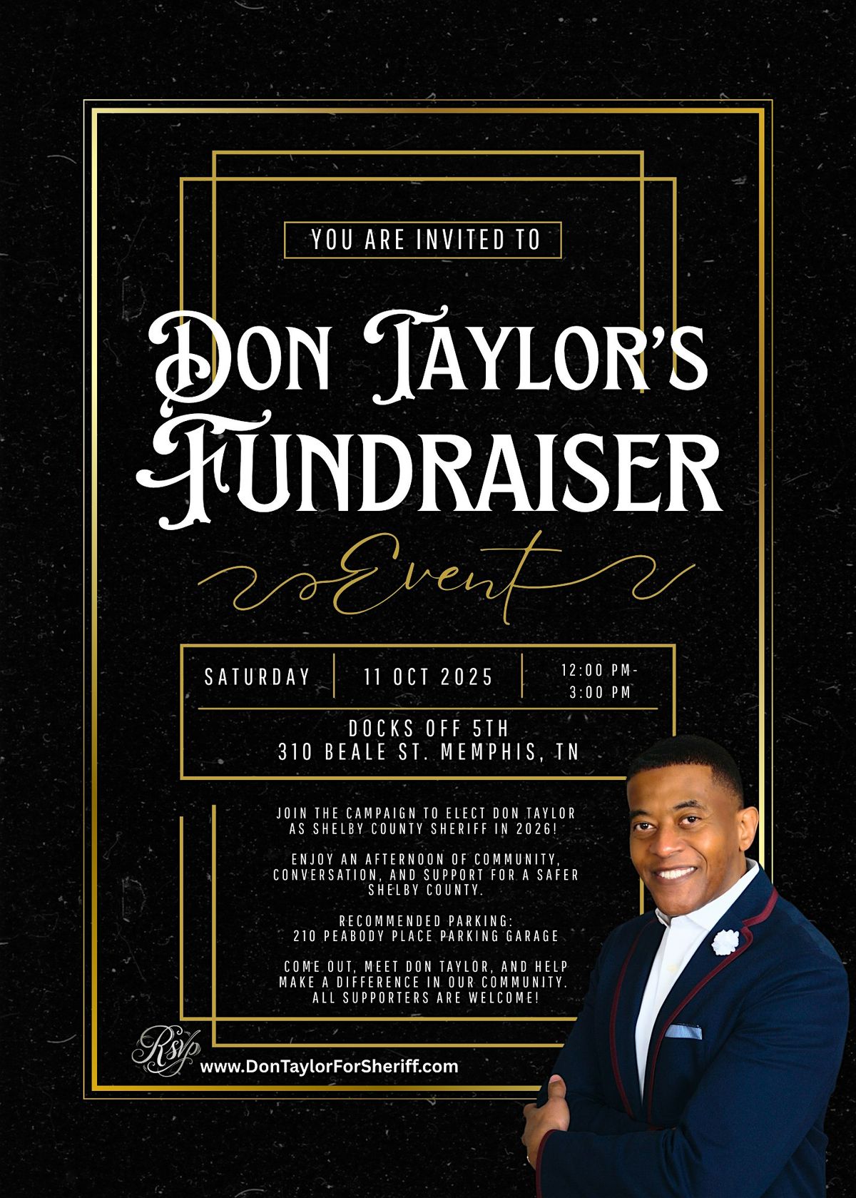 Campaign Kickoff Celebration with Don Taylor