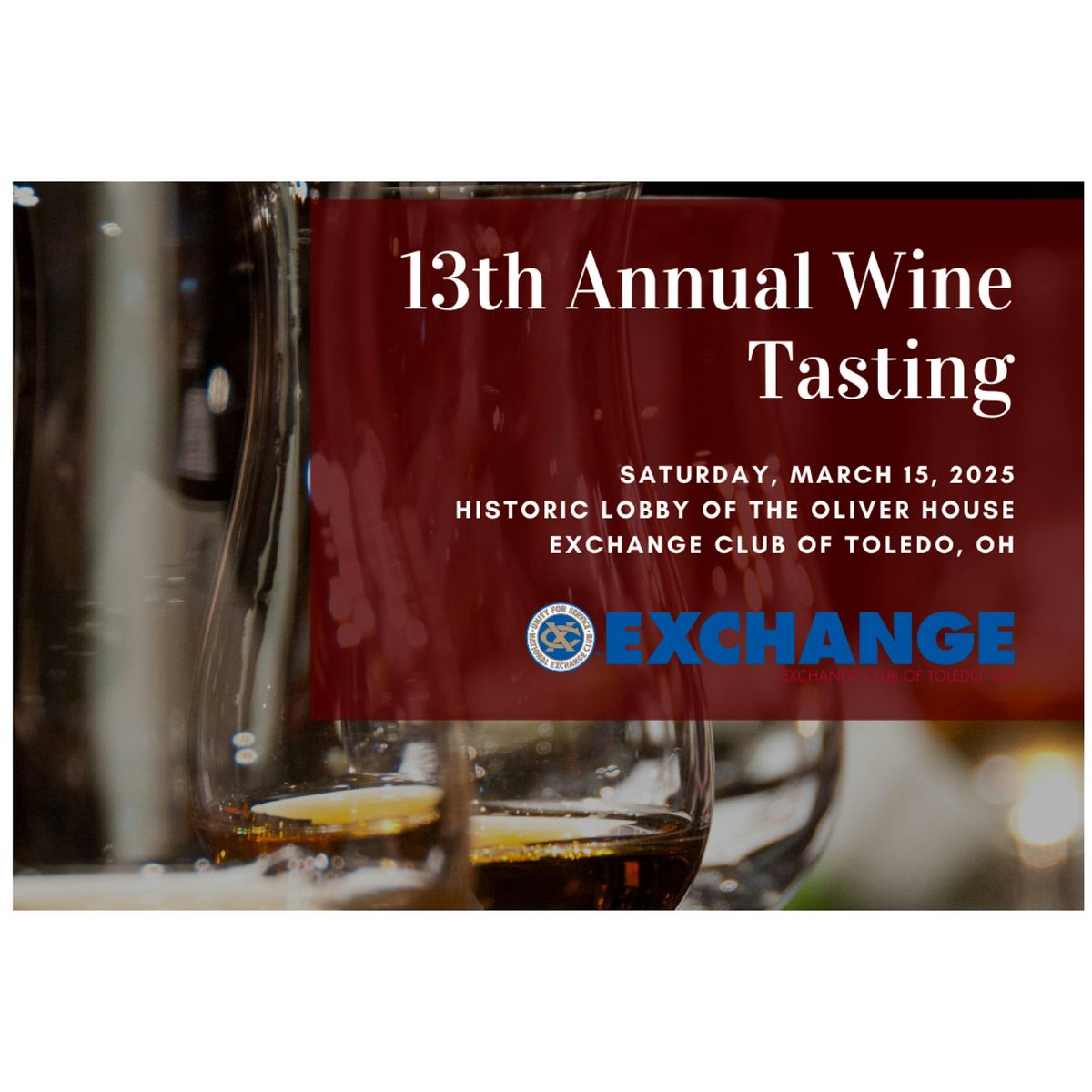 13th Annual Wine Tasting Fundraiser