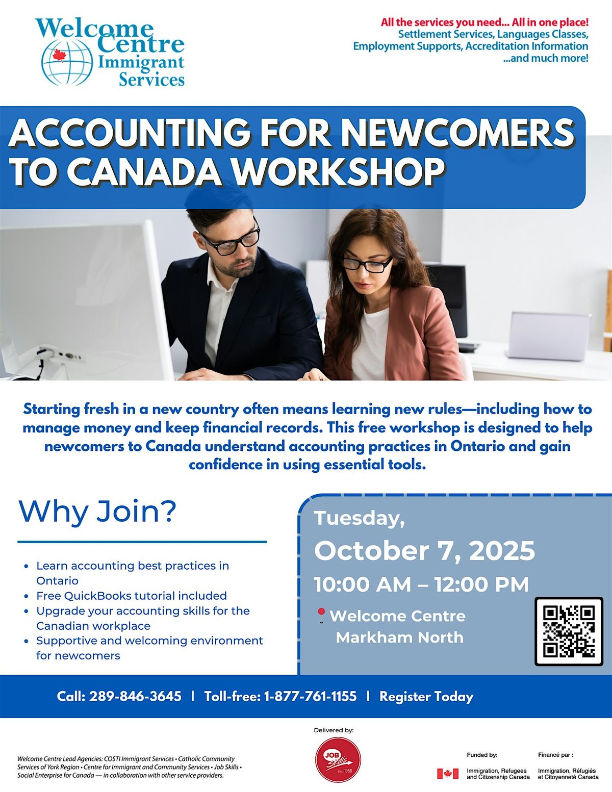 Accounting for Newcomers to Canada