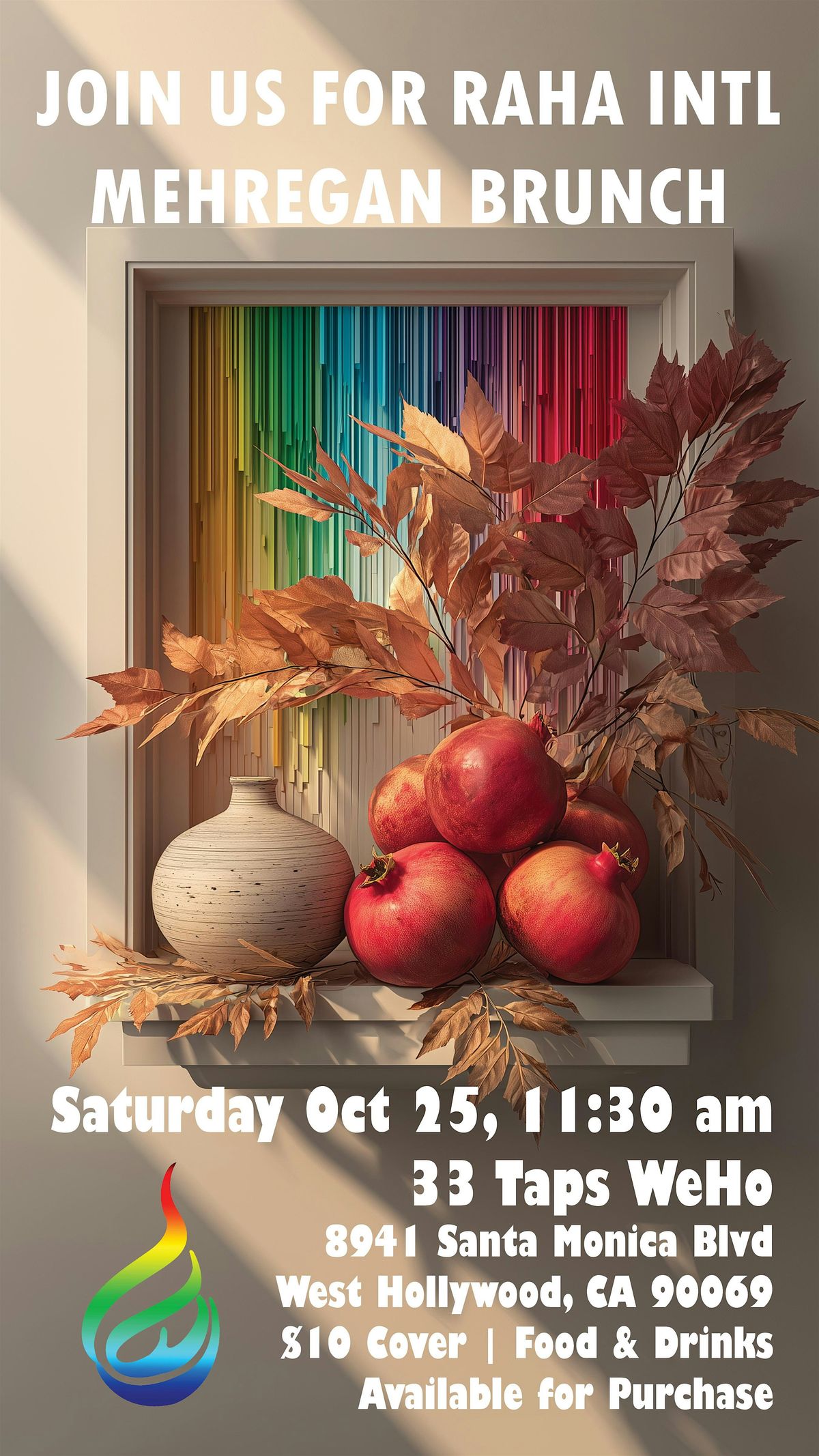 Raha's Iranian LGBTQ Mehregan Brunch