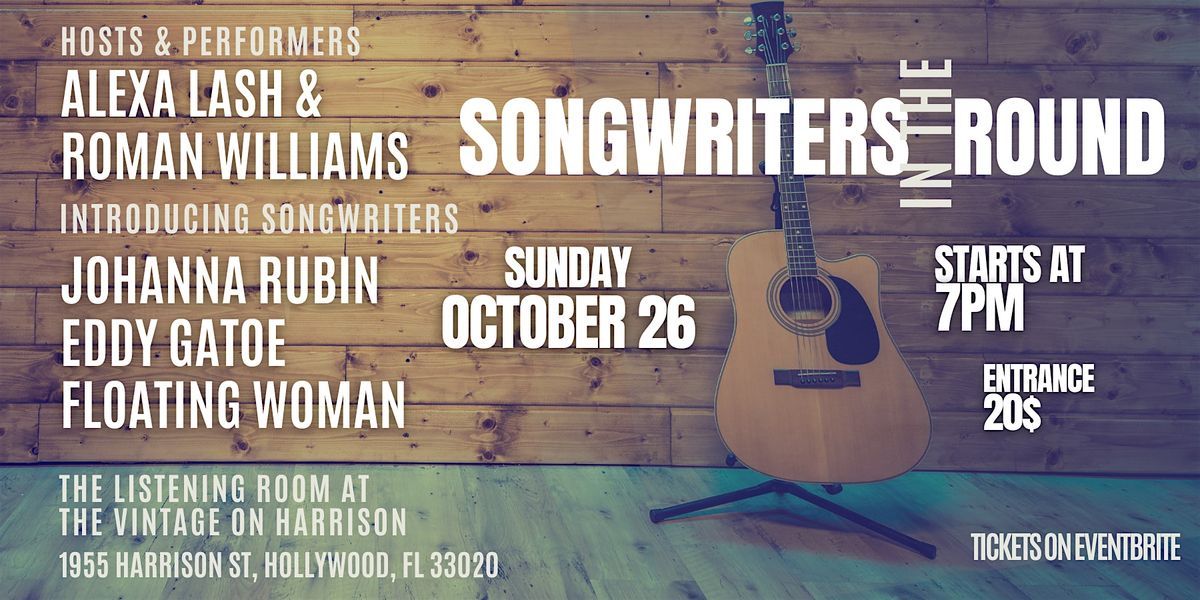 Songwriters In The Round At The Vintage on Harrison