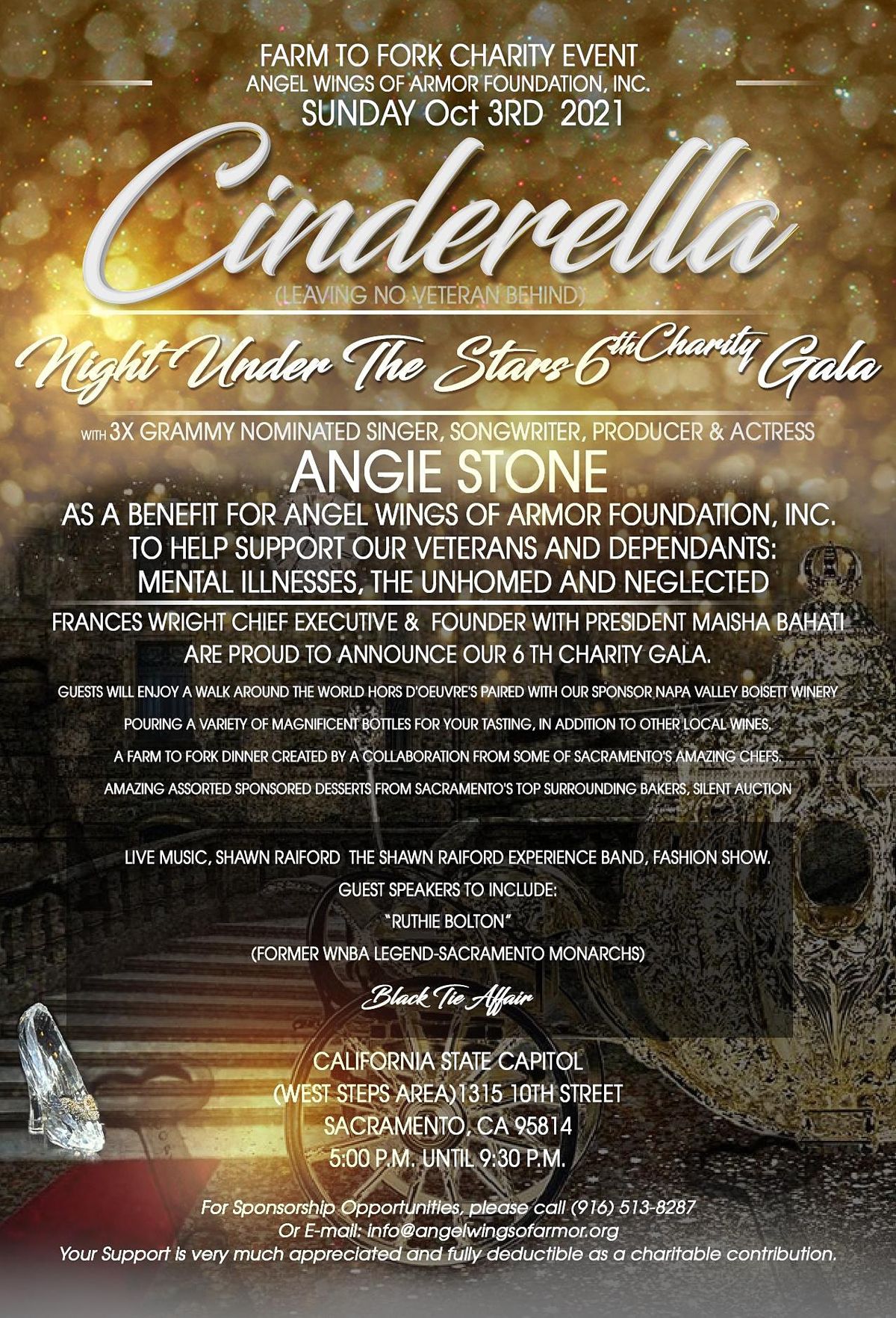 Cinderella Night Under The Stars 6th Charity Gala