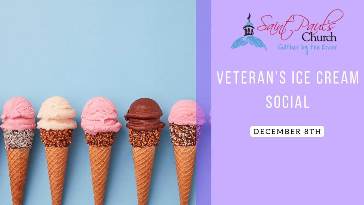 Veteran's Ice Cream Social