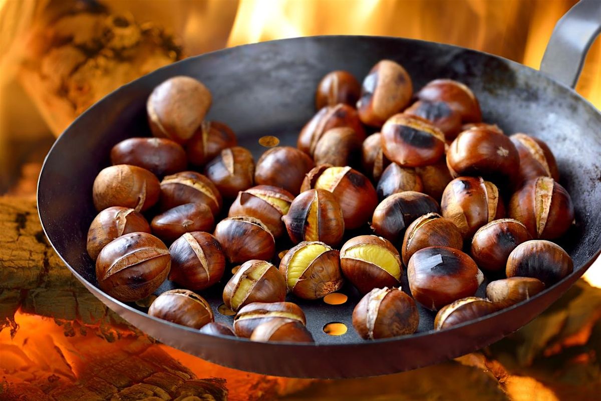 Chestnuts & Cheers: Chestnuts Roasting on An Open Fire