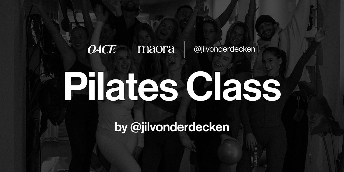 OACE X MAORA Pilates Class mit @jilvonderdecken