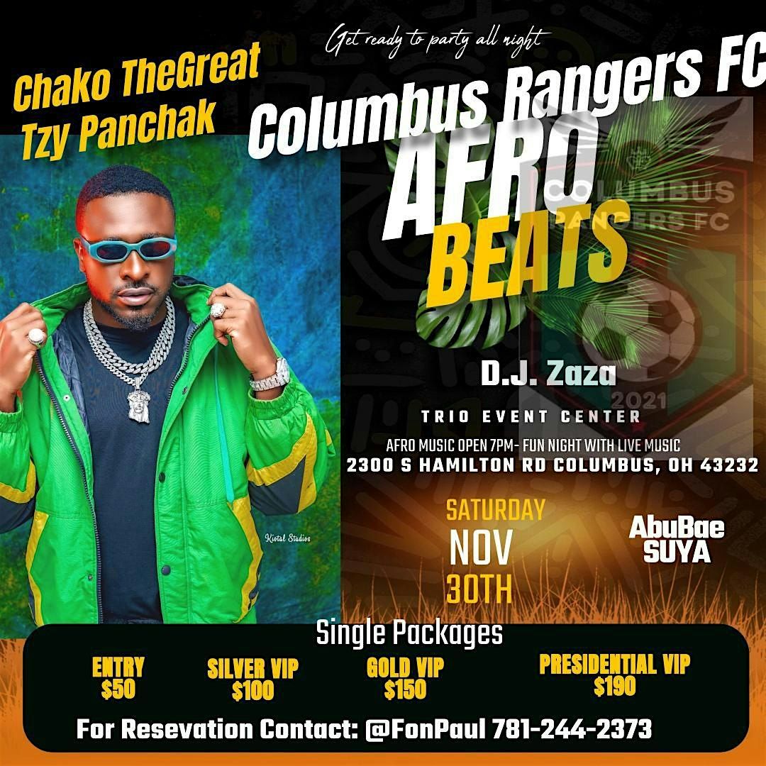 Columbus Rangers Afrobeats 2024 End Of year Bash FT Chako(Tzy Panchak)