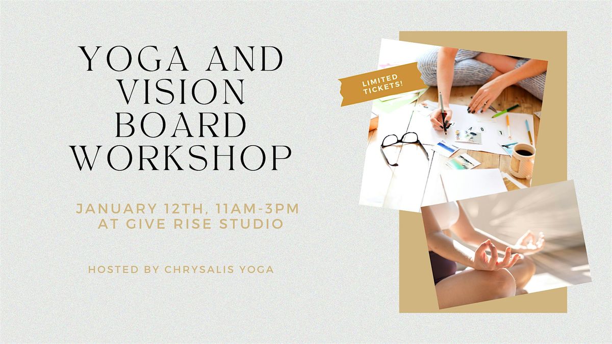 Yoga and Vision Board Workshop