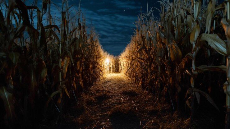 Flashlight Night in the Maze