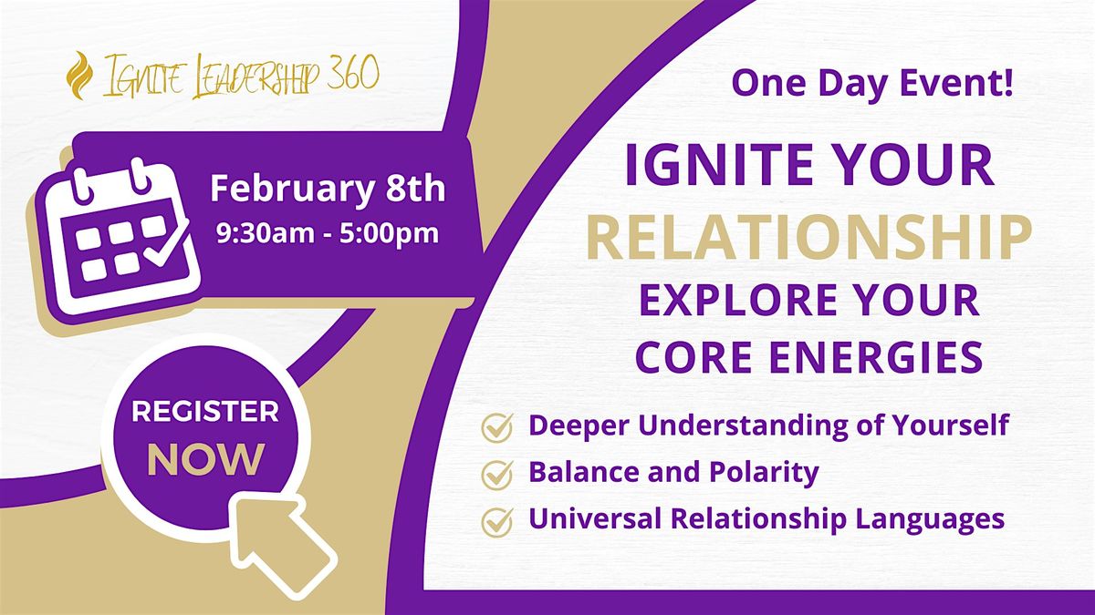 Ignite Your Relationship: Explore Your Core Energies