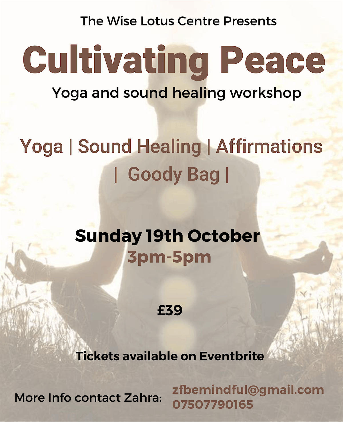Cultivating Peace Workshop