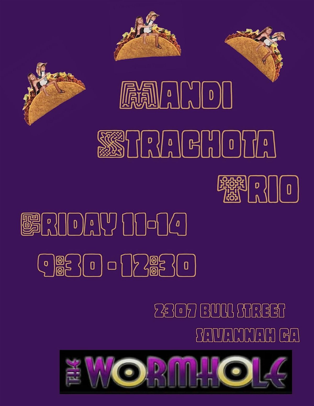 Mandi Strachota Trio at The Wormhole Savannah