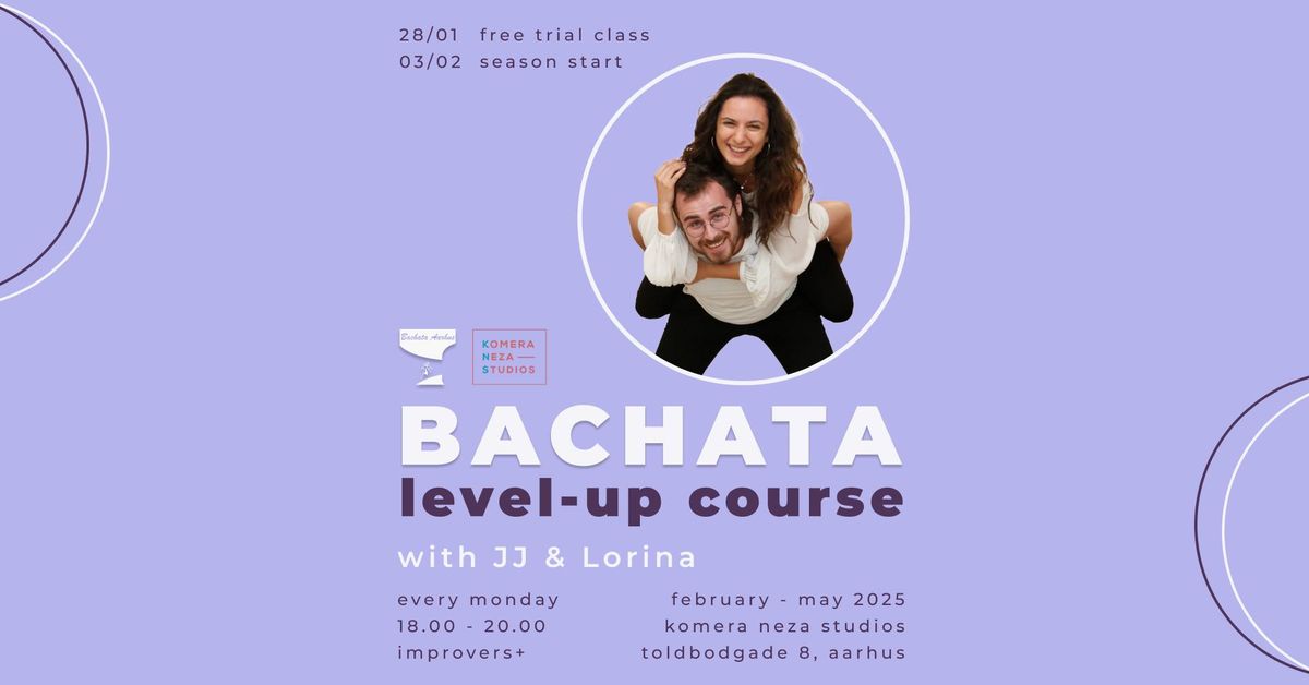 Bachata Level-Up Course with JJ & Lorina