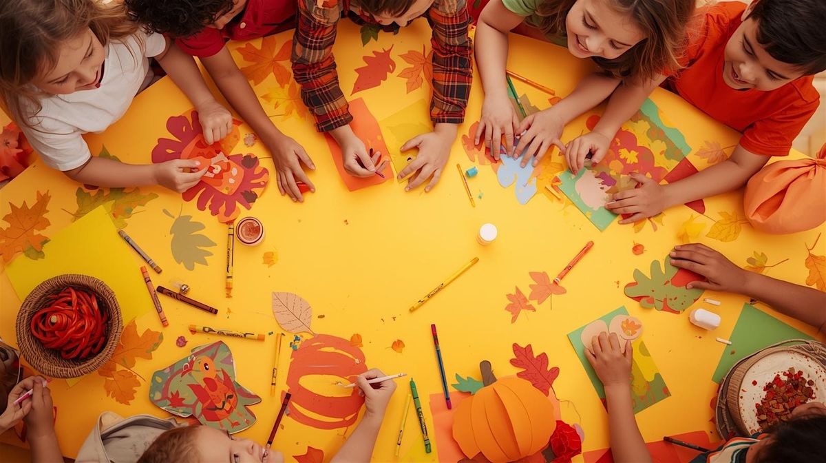 Kids Club Gratitude Day Craft Party - Harvest & Thanksgiving Theme