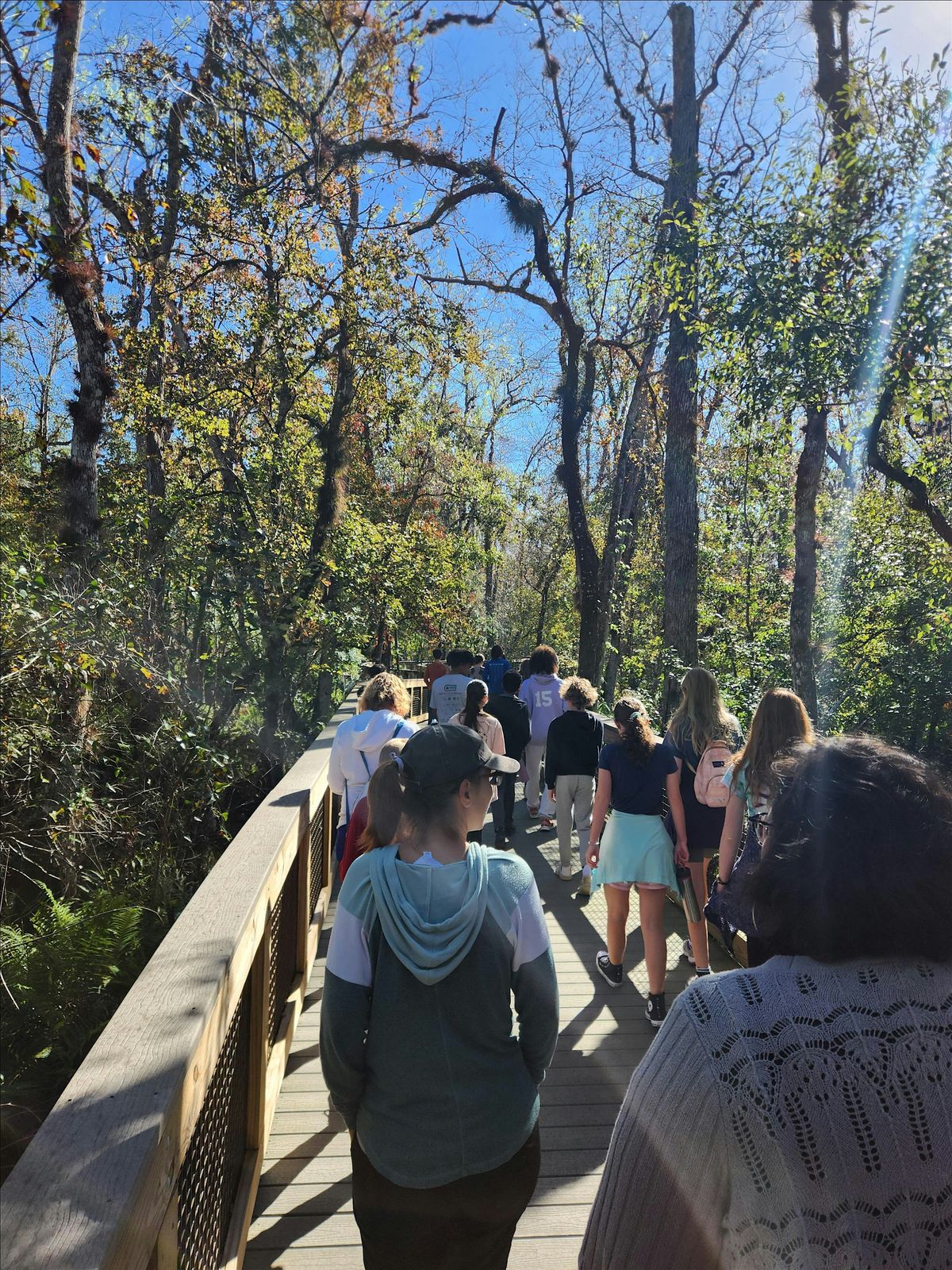 Teen Homeschooler Hike