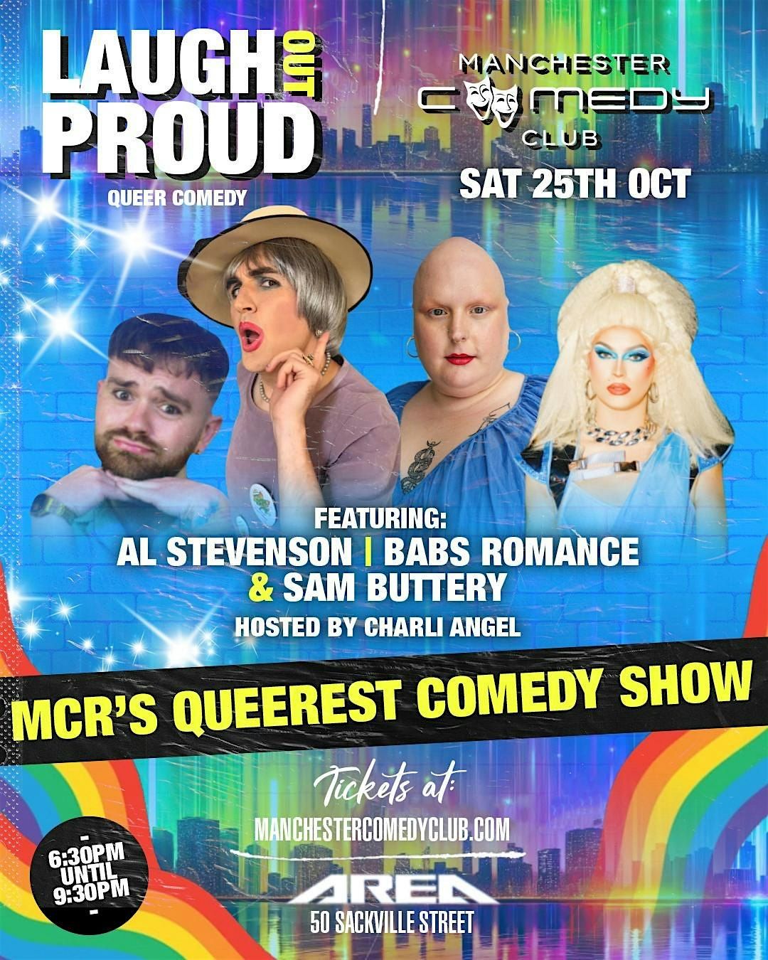 Manchester Comedy Club presents: LAUGH OUT PROUD!