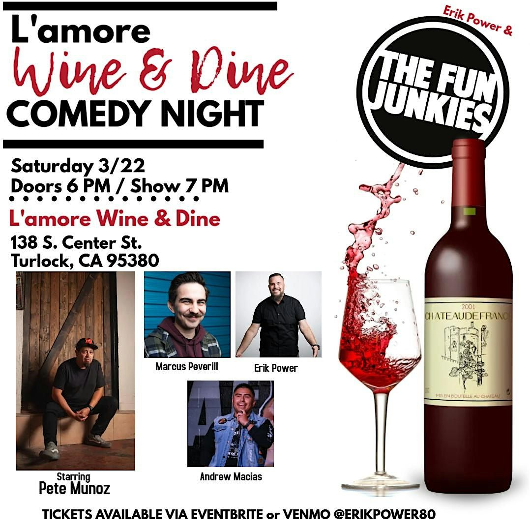 Erik Power & The Fun Junkies present Comedy Night at L'amore