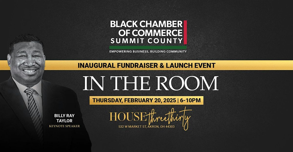 Launch Event for Black Chamber of Commerce - Summit County