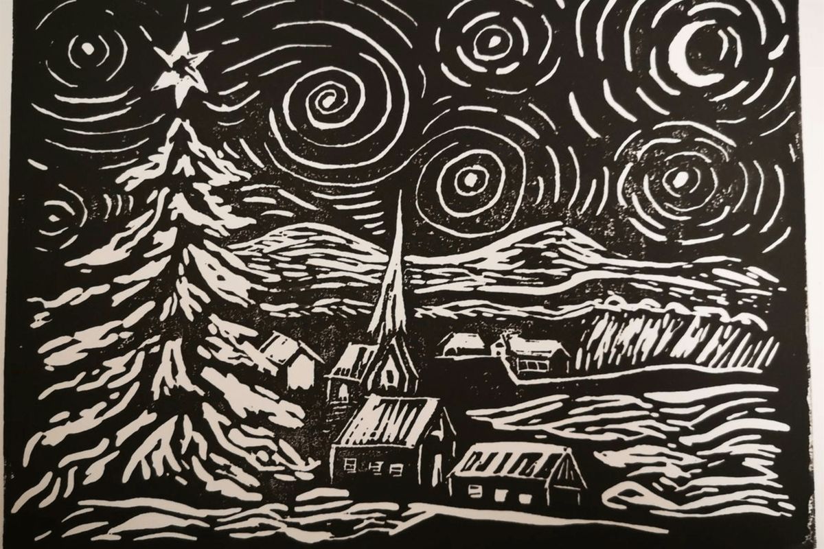 Festive Linocut & Printmaking Workshop