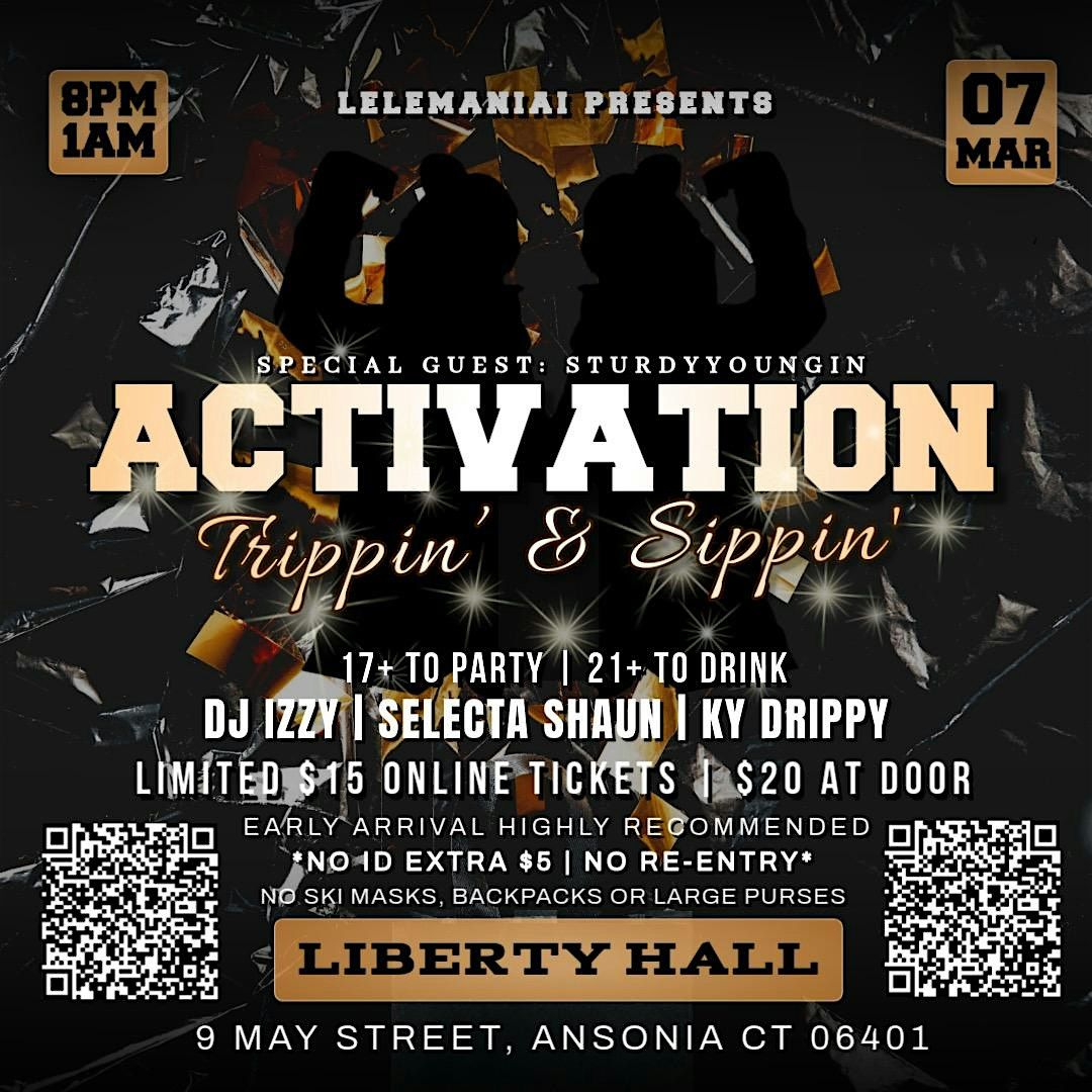 ACTIVATION | TRIPPIN\u2019 & SIPPIN\u2019