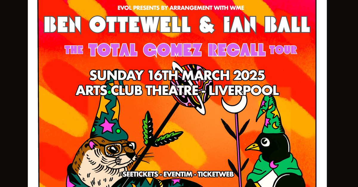 Ben Ottewell and Ian Ball (GOMEZ) at Arts Club